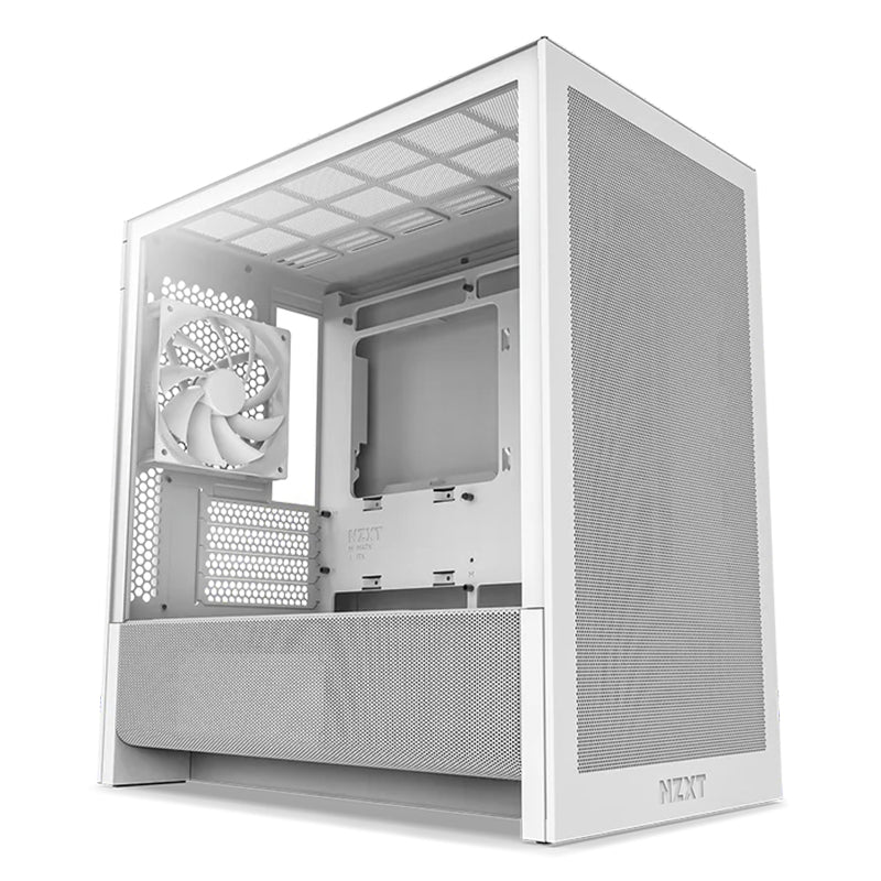 NZXT H3 Flow Micro-ATX Case - White