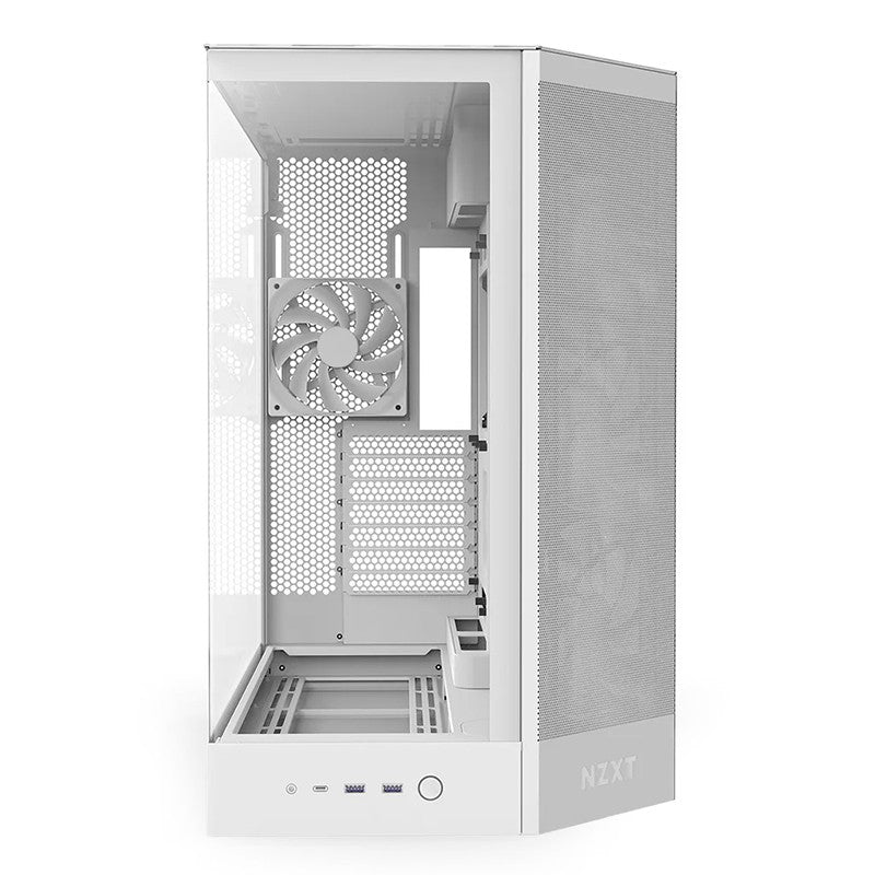 NZXT H9 Flow Mid-Tower ATX Case - White