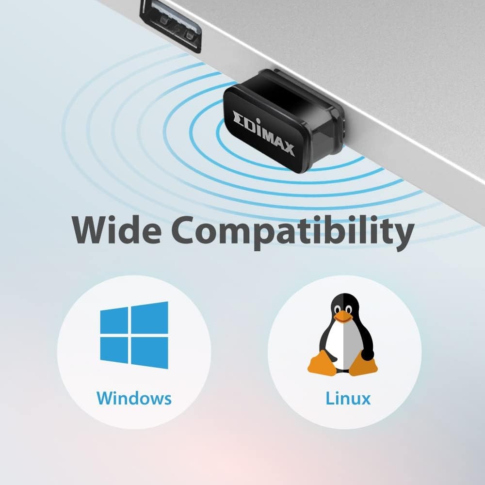 Edimax AC600 Wi-Fi 5 Nano USB Adapter EW