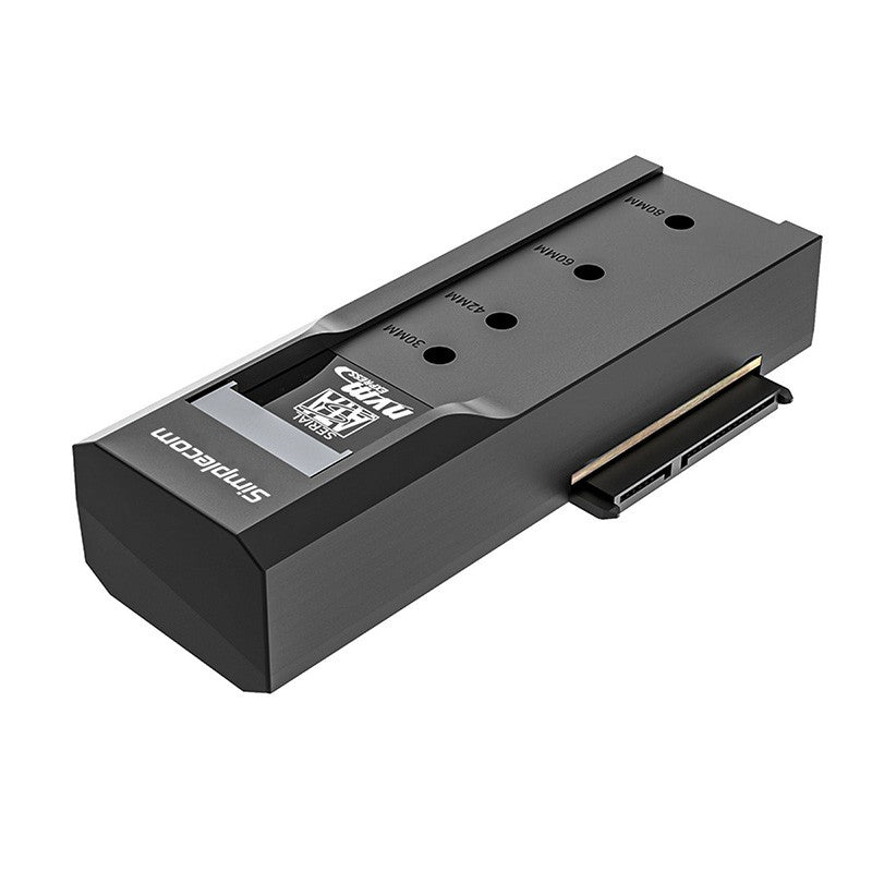 Simplecom USB to M.2 and SATA 2-IN-1 Adapter for 2.5in and 3.5in HDD with USB 3.2 Gen2 10Gbps Power Supply