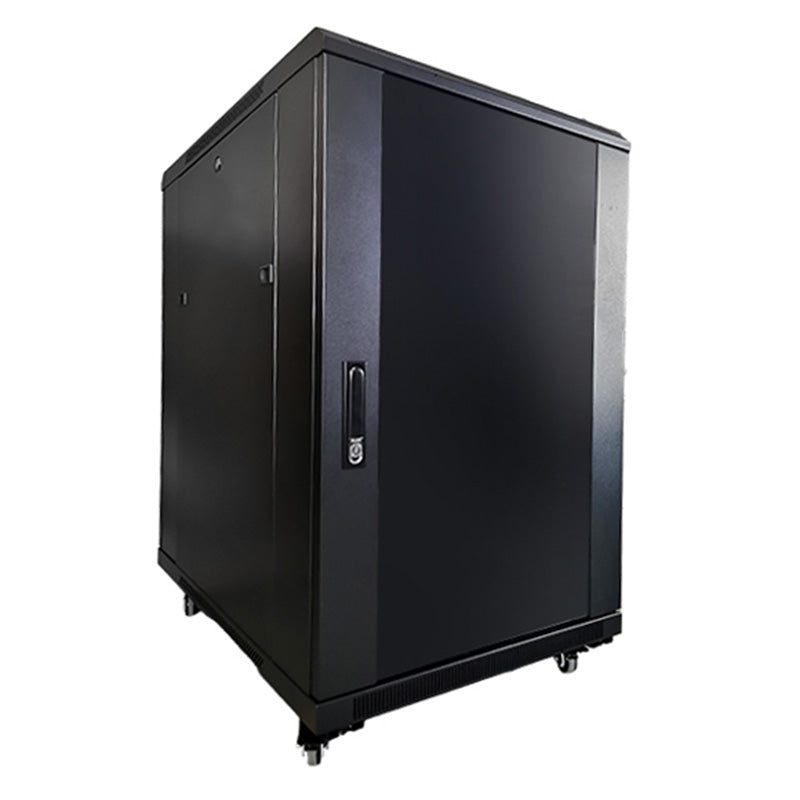 LDR Assembled 18U Server Rack Cabinet 600mm x 800mm Glass Door + PDU