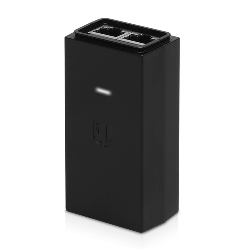 Ubiquiti 24V DC 12W PoE Injector - Black