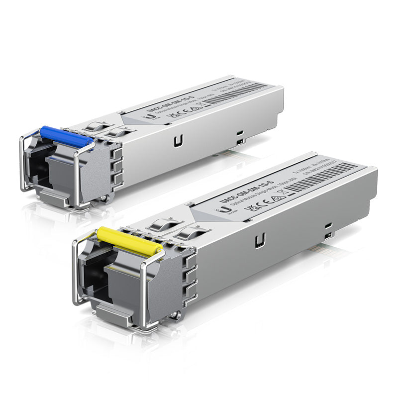 Ubiquiti UFiber 1G Bidirectional Single-Mode SFP Module - 2 Pack