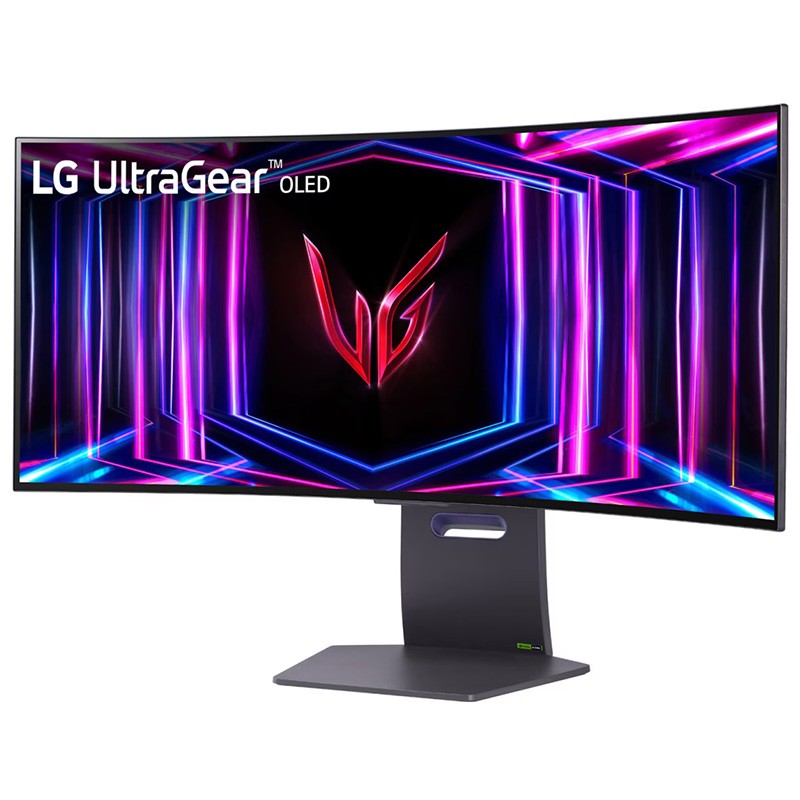 LG UltraGear 34in WQHD OLED 240Hz FreeSync Premium Pro Curved Gaming Monitor