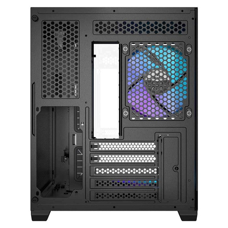 Okinos Mirage 4 TG ARGB Mini-Tower mATX Case - Black