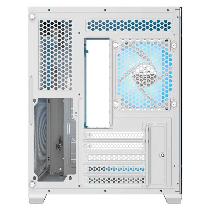Okinos Mirage 4 TG ARGB Mini-Tower mATX Case - White