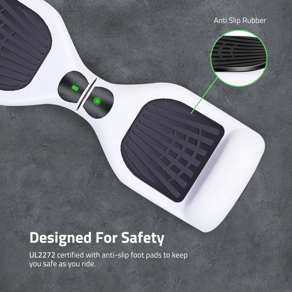 Funado Smart-S RG1 Hoverboard Bluetooth Speaker Self Balancing Scooter White