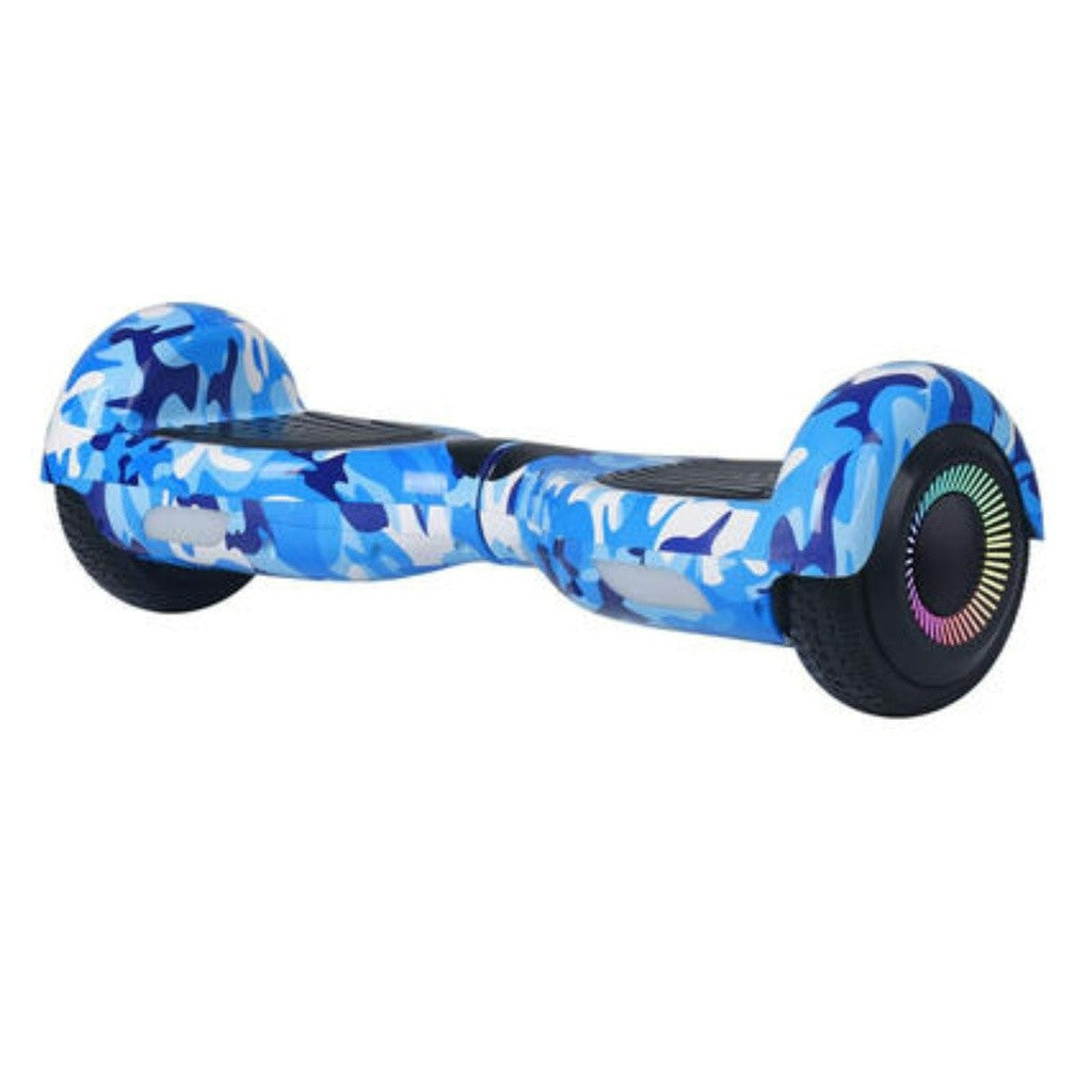Funado Smart-S W1 Hoverboard Bluetooth Speaker Self Balancing Scooter Camouflage Blue