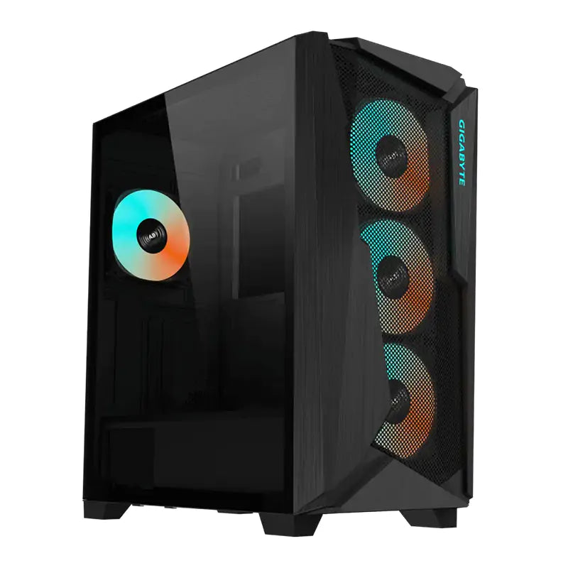 Gigabyte C301 RGB Mid Tower EATX Case - Black