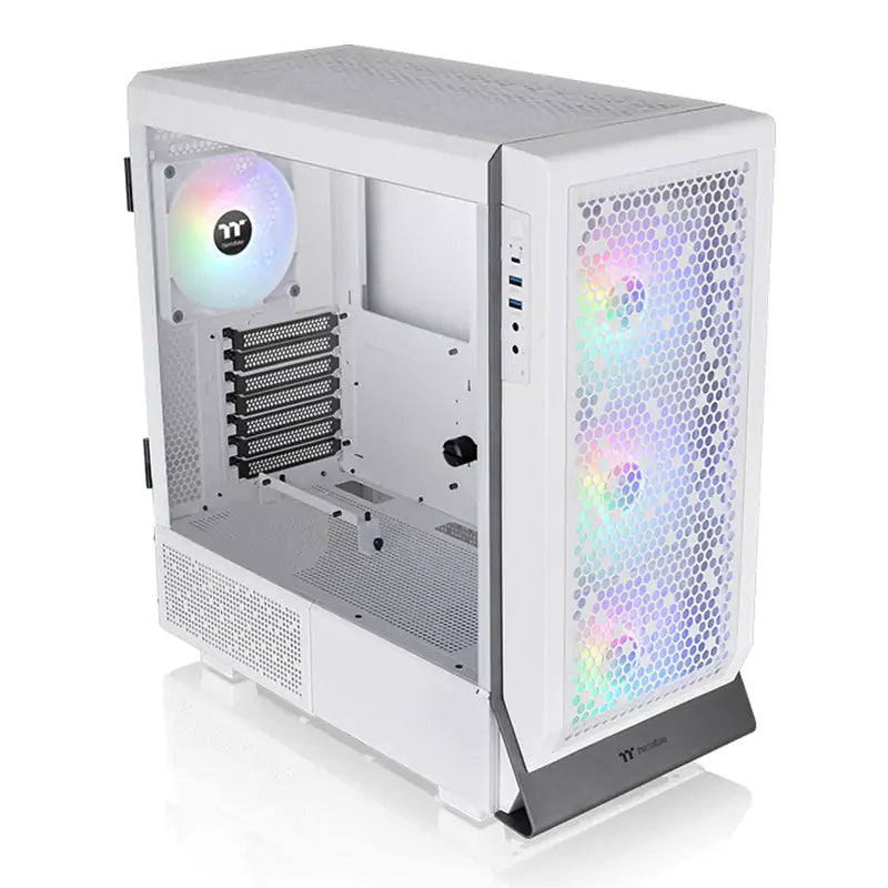 Thermaltake Ceres 500 TG ARGB Mid Tower EATX Case - White