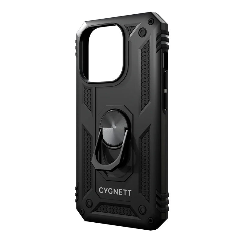 Cygnett iPhone 15 Pro Rugged Case - Black