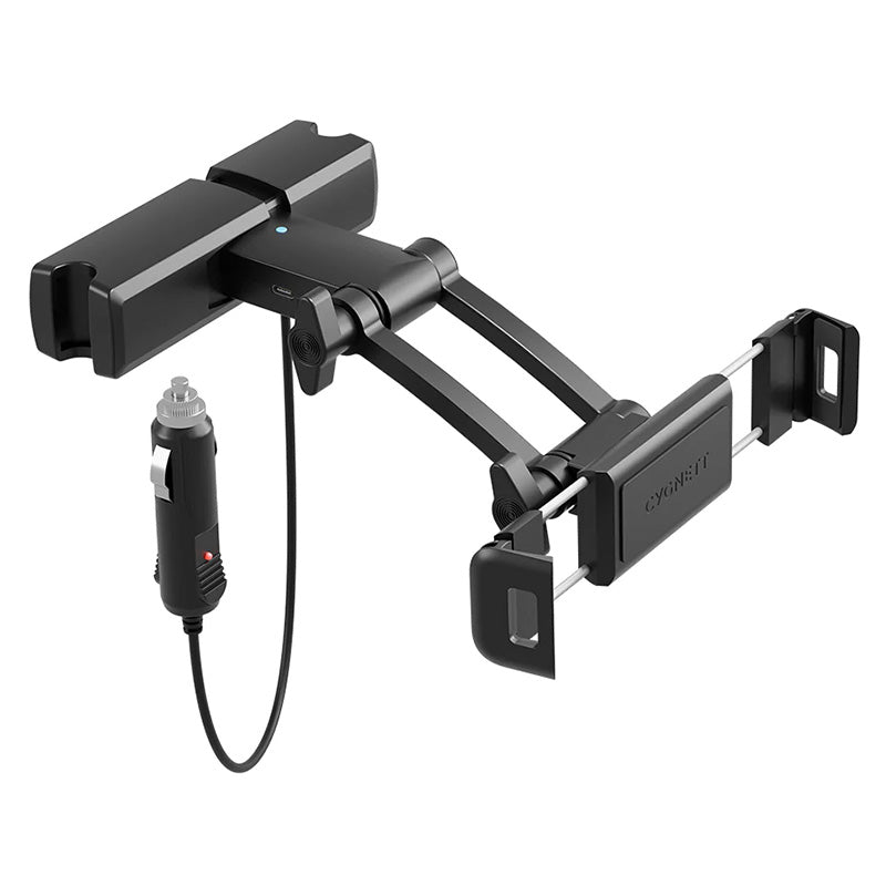 Cygnett Cargo III Pro Adjustable Car Tablet Mount with Multiple USB Ports