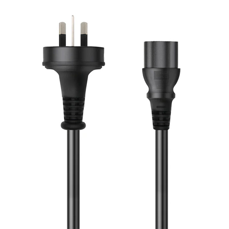 Cruxtec 3 Pin AU Male to Female IEC-C13 Power Cable 3m
