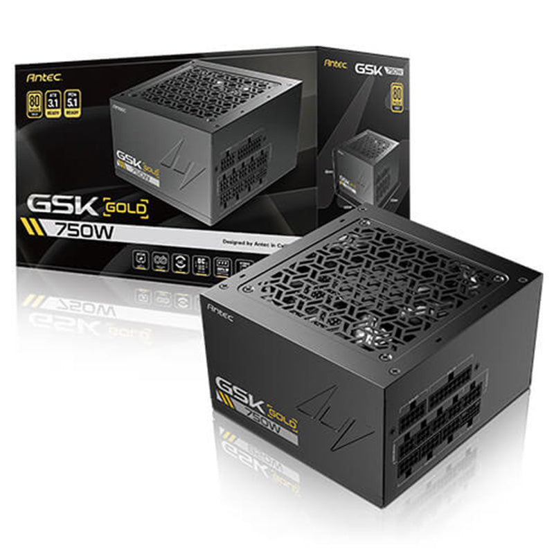 Antec GSK 750W 80+ Gold ATX 3.1 PCIe 5.1 Power Supply
