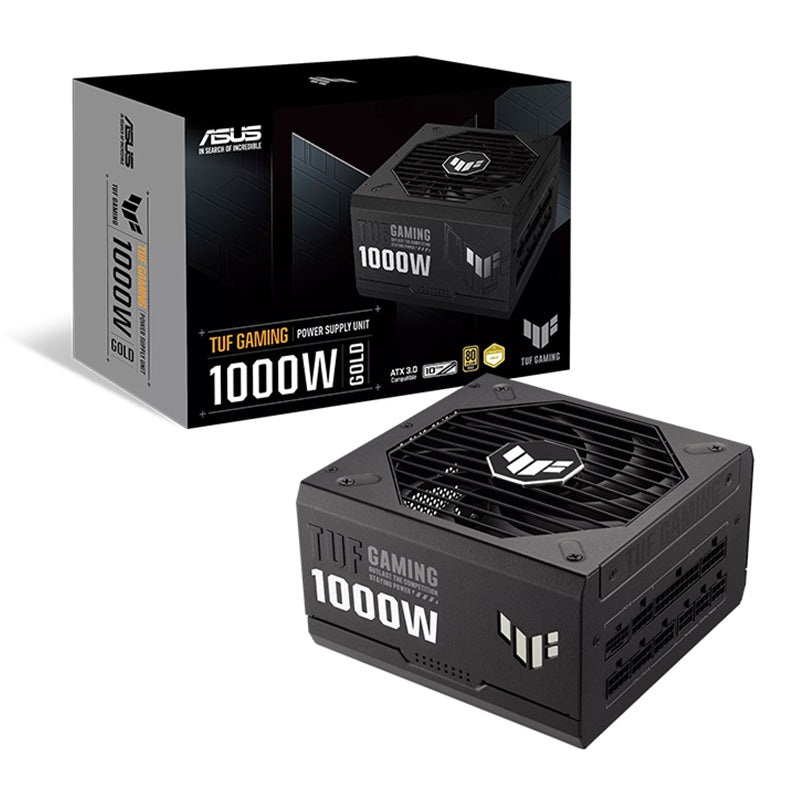 Asus TUF Gaming 1000W 80+ Gold Fully Modular ATX Power Supply - Black
