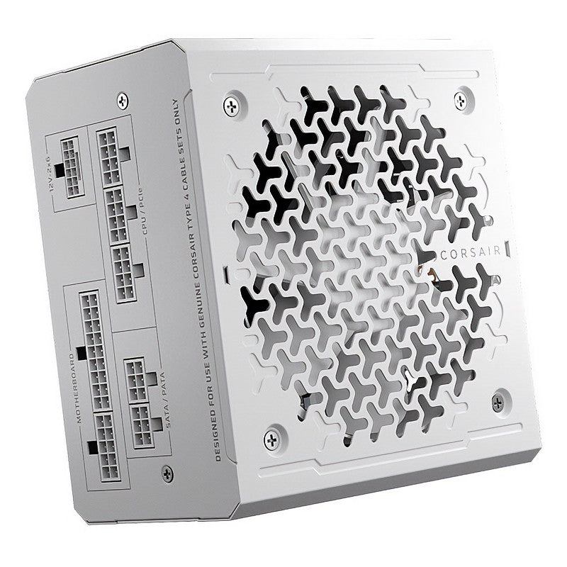 Corsair 850W RM850e Cybenetics Gold Fully Modular ATX 3.1 Power Supply - White