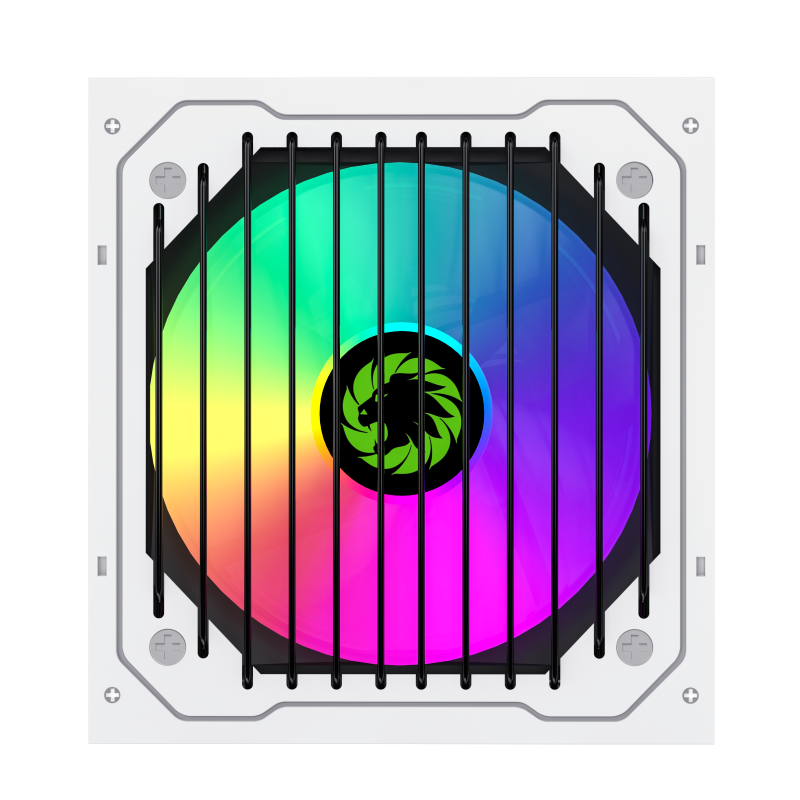 Gamemax 700W RGB Power Supply Semi-Modular VP-700-RGB-M White