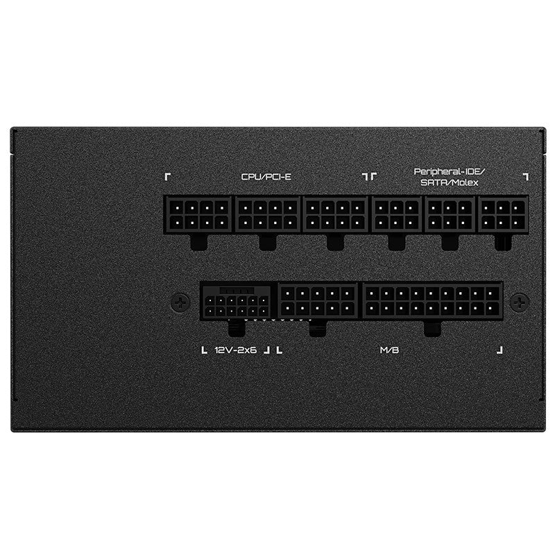 Gigabyte 750W 80+ Gold Fully Modular PCIE Gen 5.1 ATX 3.1 Power Supply - Black