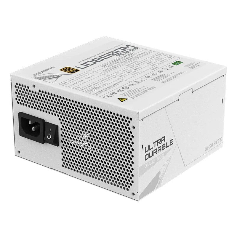 Gigabyte 850W 80+ Gold PCIe 5.0 ATX Power Supply - White