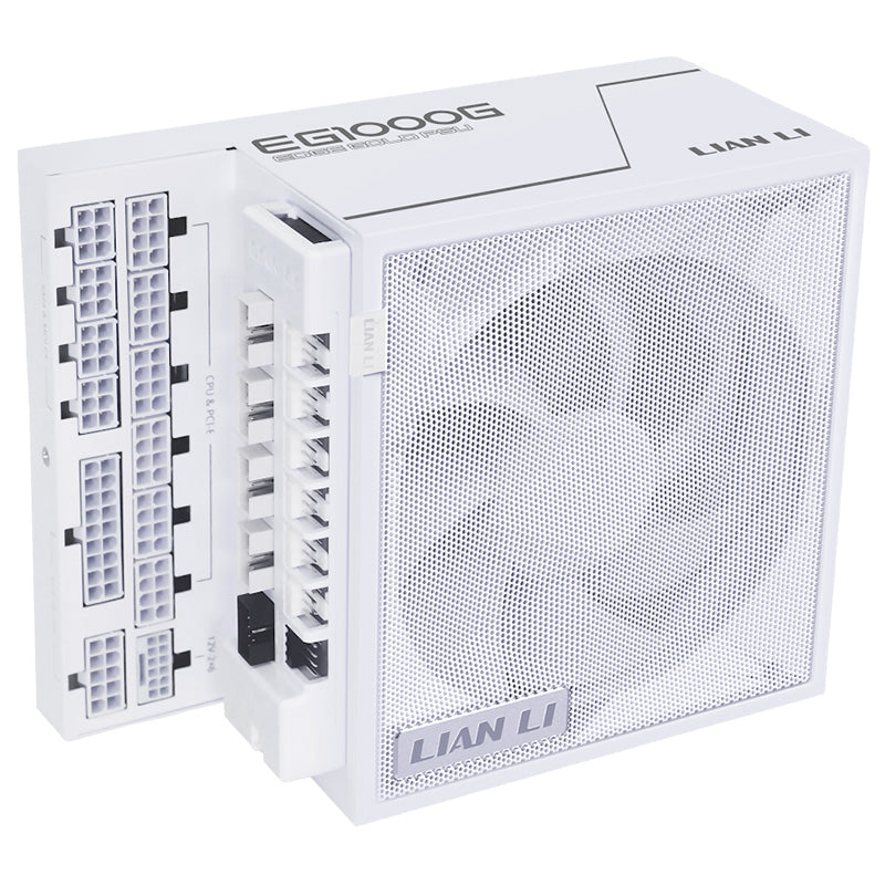 Lian Li Edge Series 1000W 80+ Gold Full Modular ATX Power Supply - White
