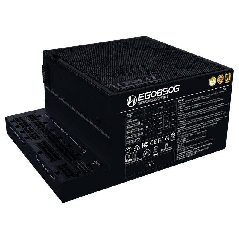Lian Li Edge Series 850W 80+ Gold Full Modular ATX Power Supply