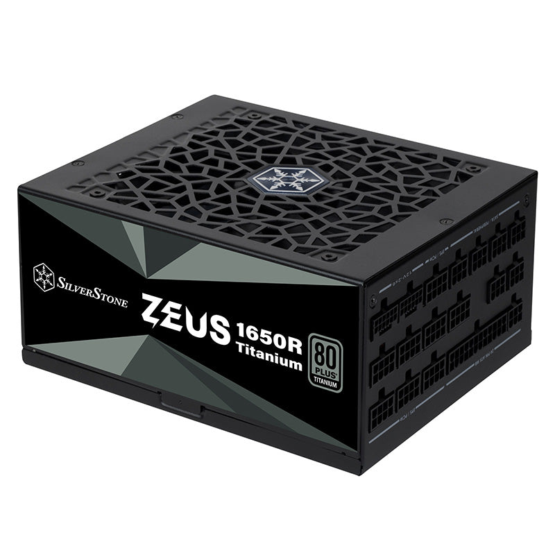 SilverStone 1650W Zeus 1650R 80+ Titanium Fully Modular PCIe 5 ATX 3.1 Power Supply