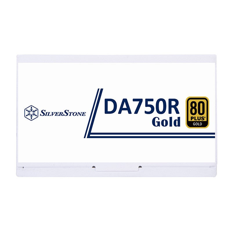 SilverStone 750W ATX 3.0 80+ Gold Power Supply - White