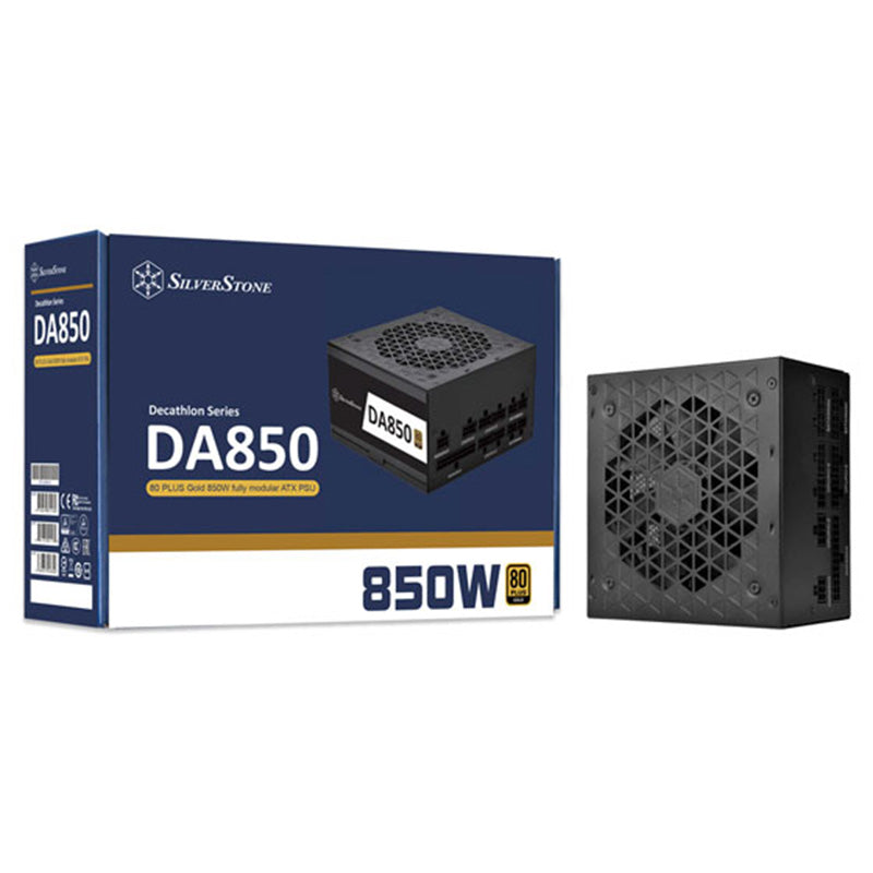 SilverStone 850W DA850 80+ Gold ATX Power Supply