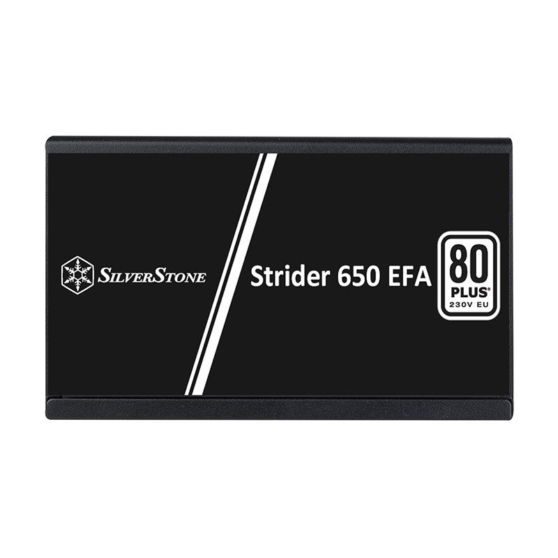 SilverStone Strider 650W 80+ Certified Power Supply - Black Cable