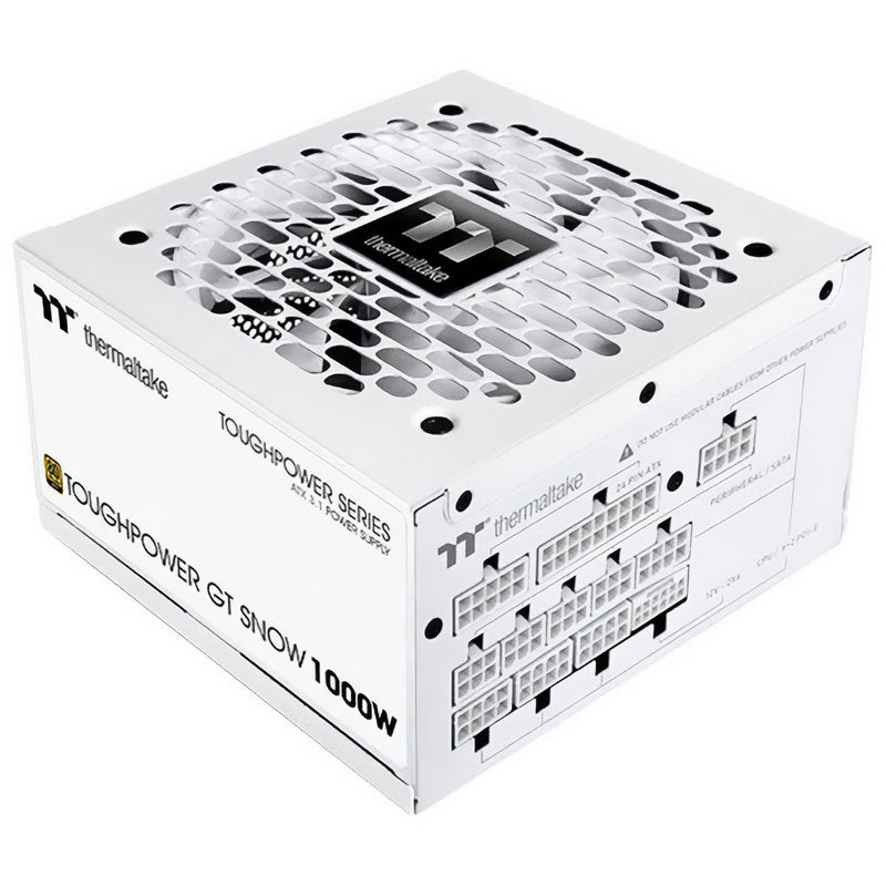Thermaltake 1000W Toughpower GT 80+ Gold Fully Modular PCIe Gen 5.1 ATX 3.1 Power Supply - White