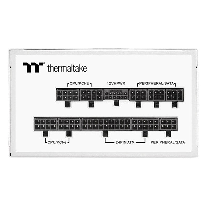 Thermaltake 1200W Toughpower GF3 80+ Gold Gen 5 Fully Modular ATX 3.0 Power Supply - Snow