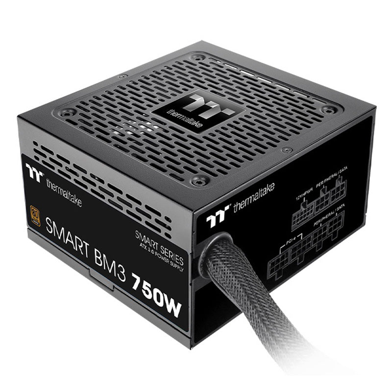 Thermaltake 750W Smart BM3 80+ Bronze Rated ATX 3.0 Semi Modular Power Supply