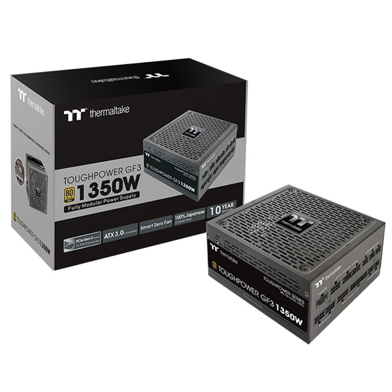 Thermaltake 1350W ToughPower GF3 80+ Gold Fully Modular PCIe 5 ATX 3.0 Power Supply