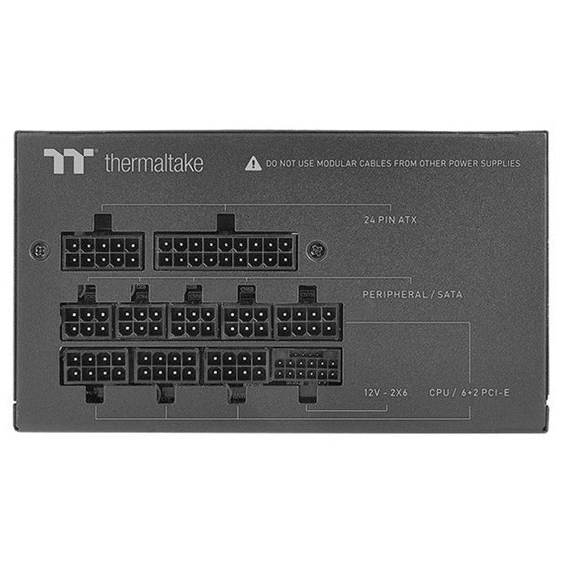 Thermaltake Toughpower GT 750W 80+ Gold PCIe Gen5.1 ATX 3.1 Fully Modular Power Supply - Black