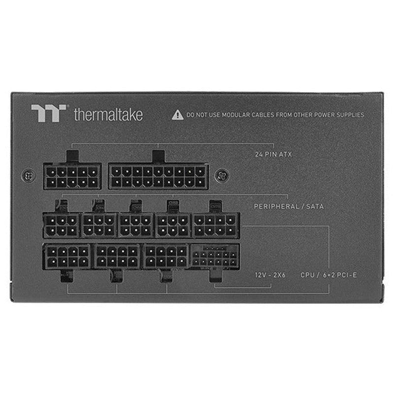 Thermaltake Toughpower GT 850W 80+ Gold PCIe Gen5.1 ATX 3.1 Fully Modular Power Supply - Black