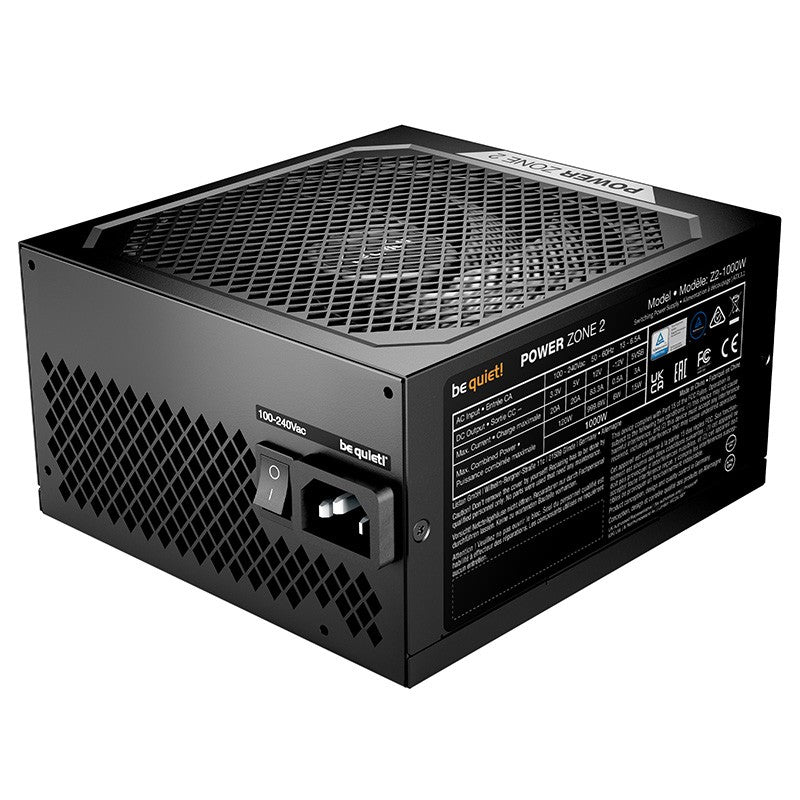 be quiet! 1000W Power Zone 2 80+ Platinum Cybenetics PCIe 5.1 ATX 3.1 Power Supply