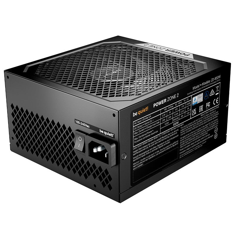 be quiet! 850W Power Zone 2 80+ Platinum Cybenetics PCIe 5.1 ATX 3.1 Power Supply