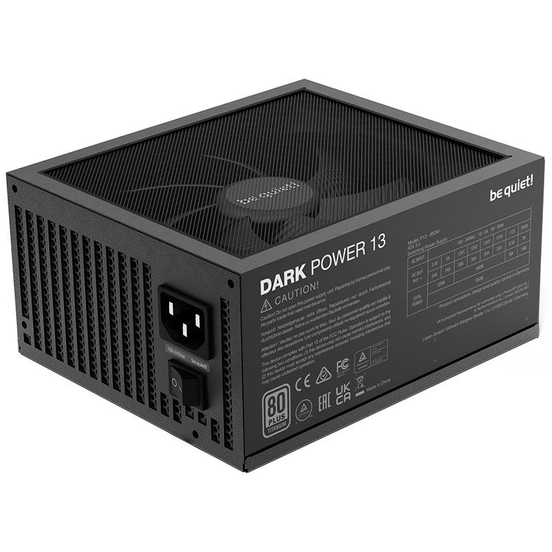 be quiet! 850W Dark Power 13 80+ Titanium Power Supply