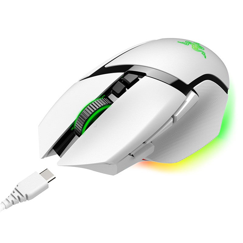 Razer Basilisk V3 Pro Ergonomic Wireless Gaming Mouse - White