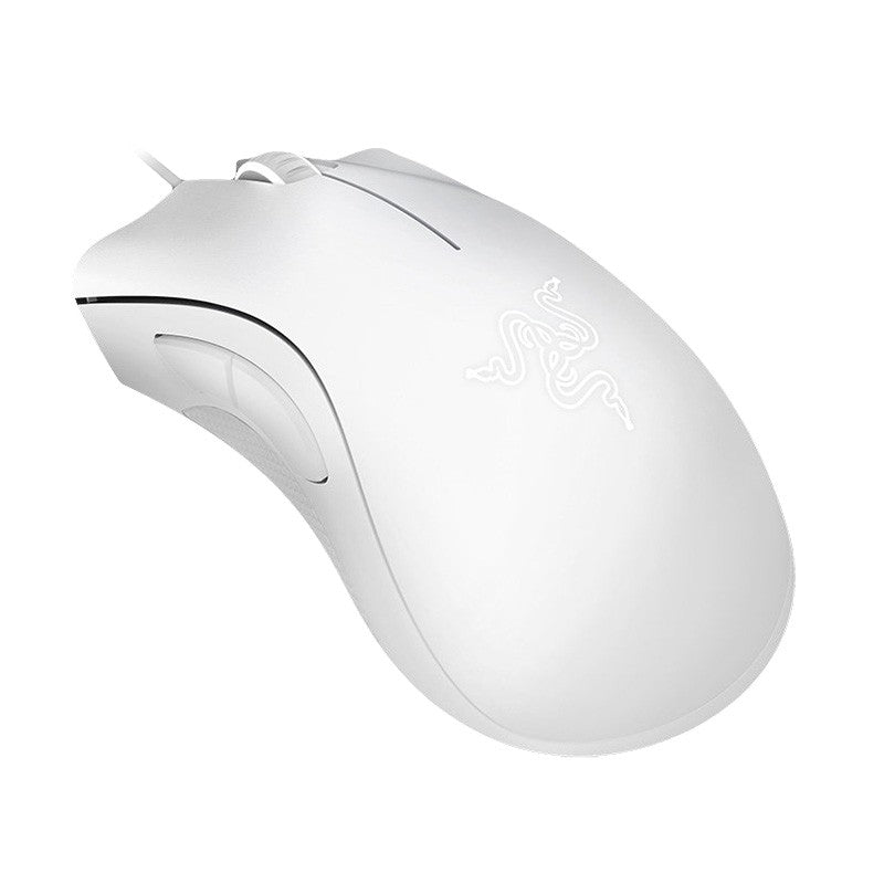 Razer DeathAdder Essential Ergonomic Wired Gaming Mouse - White Edition