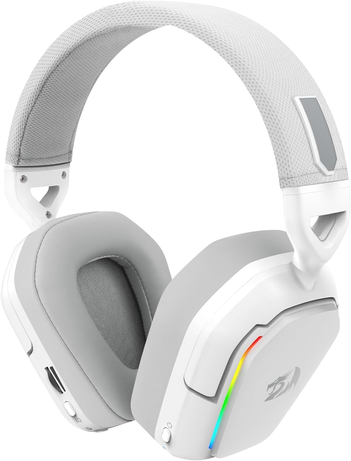 Redragon H868 3-Mode Wireless RGB 7.1 Surround Sound 40 mm Drivers Noise-canceling Microphone Over-Ear Headphones Gaming Headset