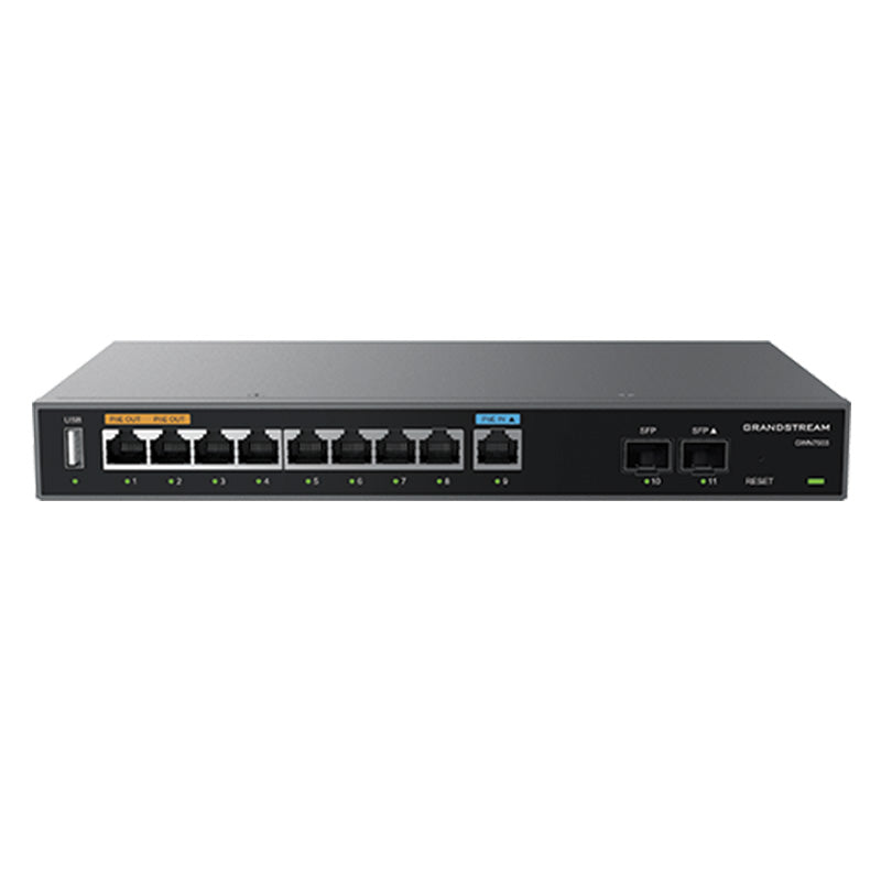 Grandstream Multi-WAN Gigabit VPN Router 9 x GigE 2 x SFP