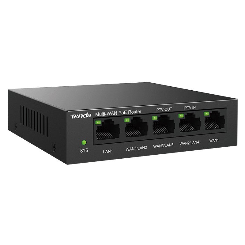 Tenda 5 Port Gigabit Ethernet PoE Router