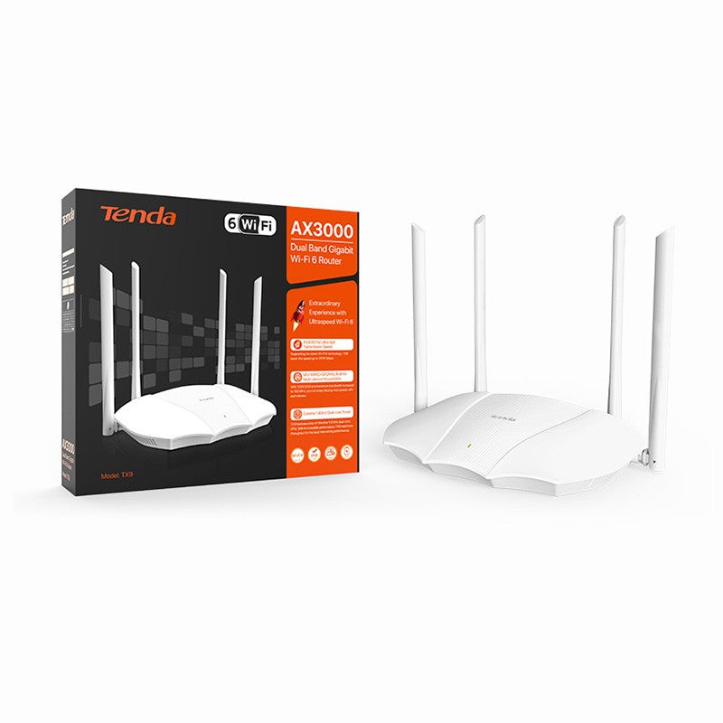 Tenda TX9 AX3000 Dual Band Gigabit Wi-Fi 6 Router
