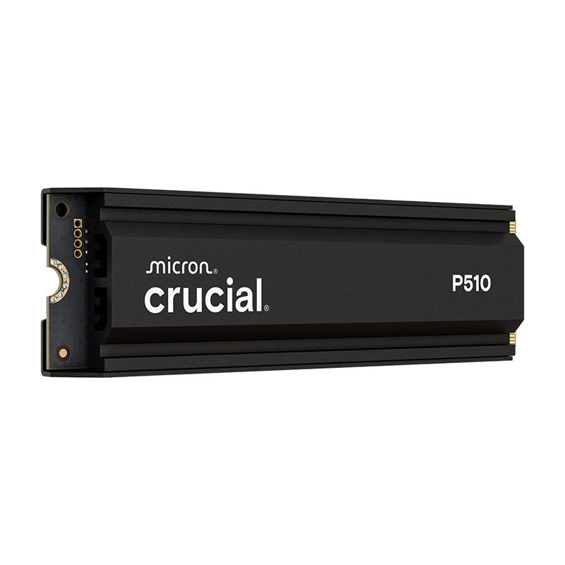 Crucial P510 1TB PCIe Gen5 M.2 2280 NVMe SSD with Heatsink