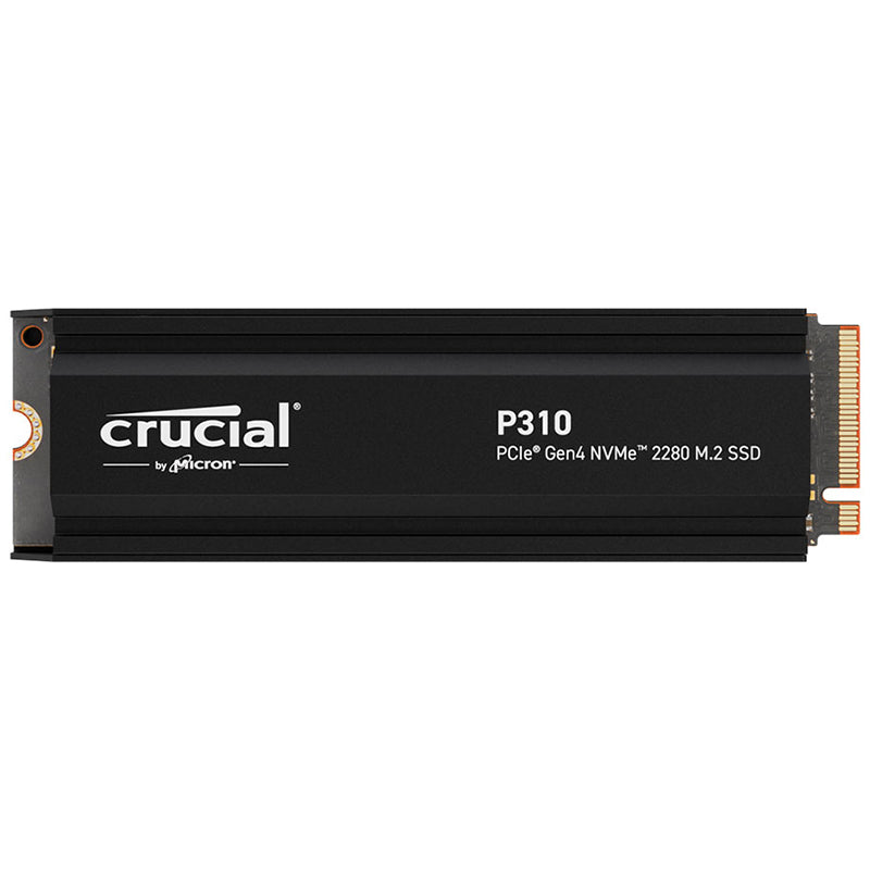 Crucial P310 1TB PCIe 4.0 M.2 NVMe 2280 SSD with Heatsink