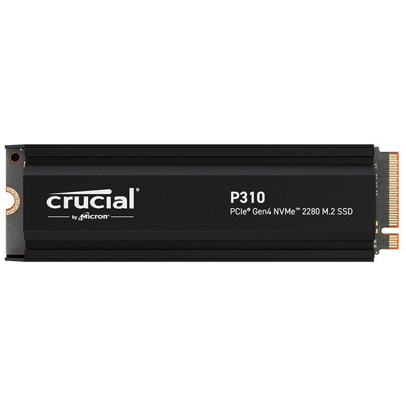 Crucial P310 2TB PCIe 4.0 M.2 NVMe 2280 SSD with Heatsink