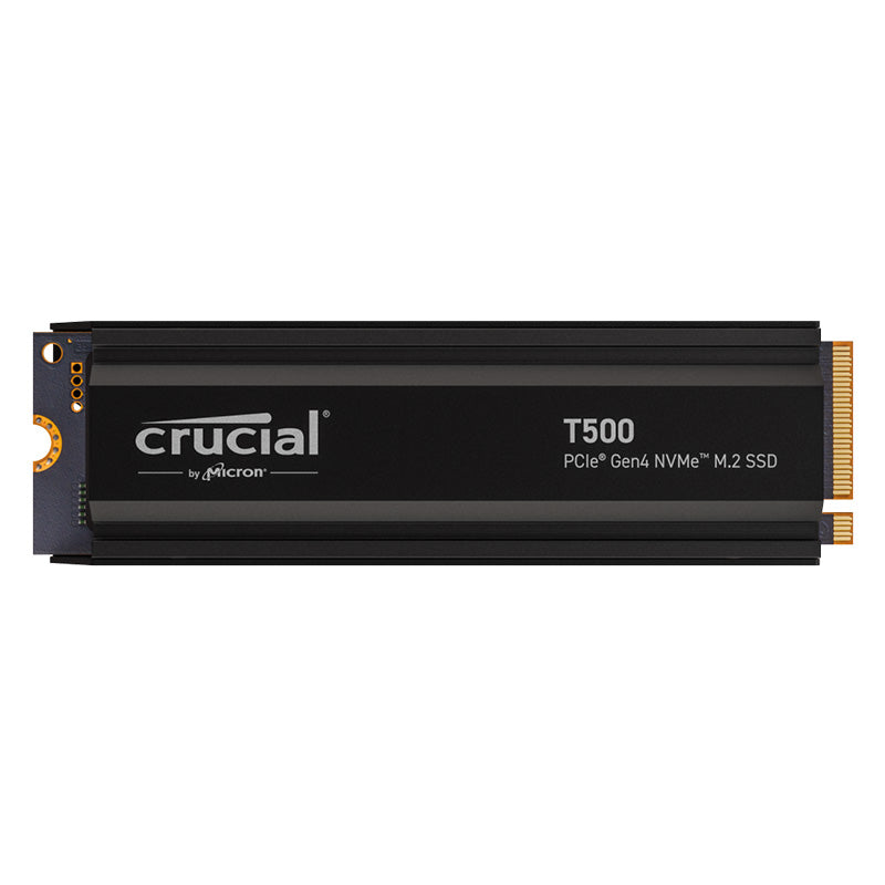 Crucial T500 4TB CT4000T500SSD5 PCIe Gen4 NVMe M.2 SSD with Heatsink