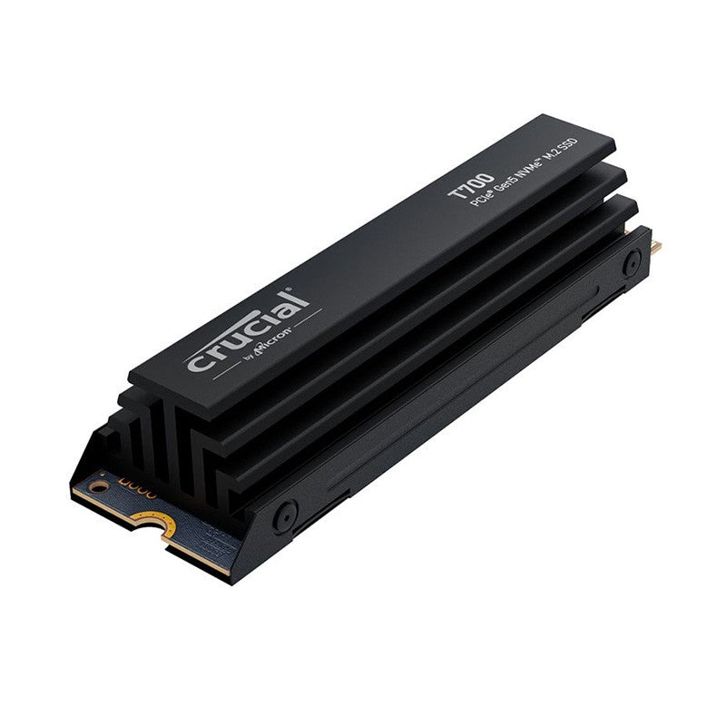 Crucial T700 4TB CT4000T700SSD5 PCIe Gen5 M.2 NVMe SSD with Heatsink