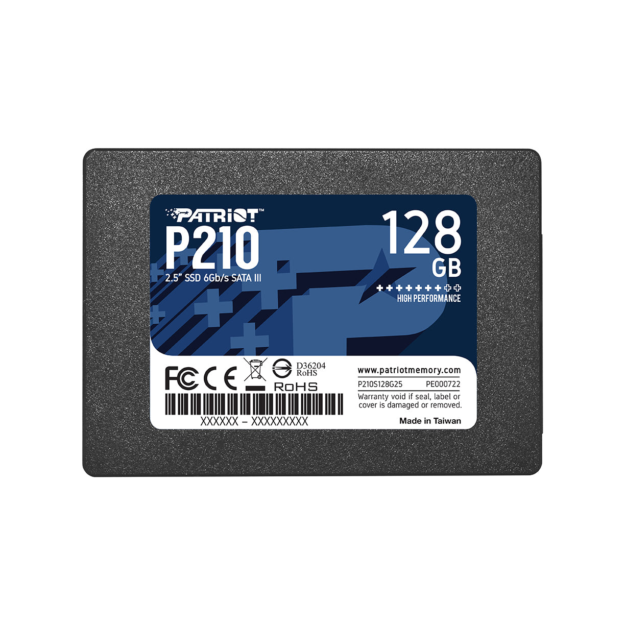 PATRIOT MEMORY P210 SSD 128GB SATA 3 Internal Solid State Drive 2.5